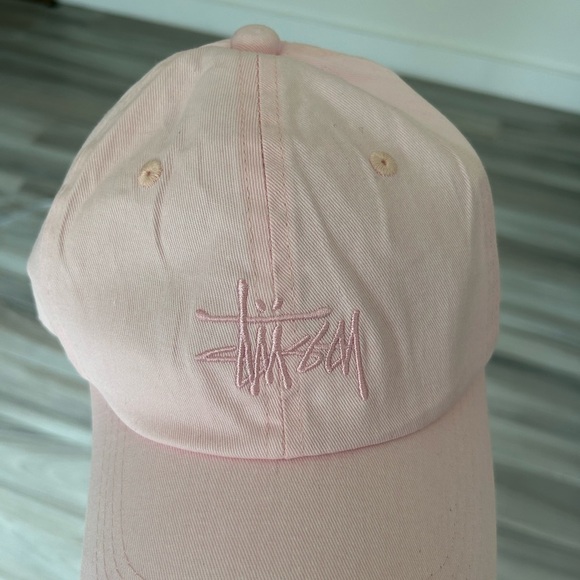 Stussy light pink baseball cap hat​ - Picture 1 of 5